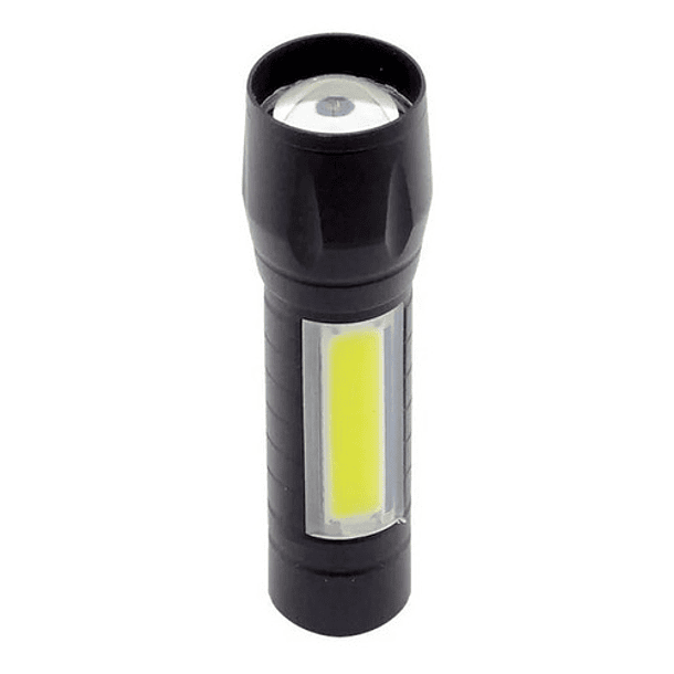 Mini Linterna Tactica Led Recargable Micro Usb Lampara Luz 