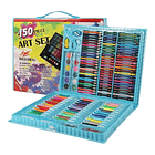 Set De Arte Maleta 150 Piezas Lápices  Colorear Para Niños 1