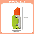 Cuchillo Juguete Plástico Pack X2 Fidget Juguete Tik Tok  7
