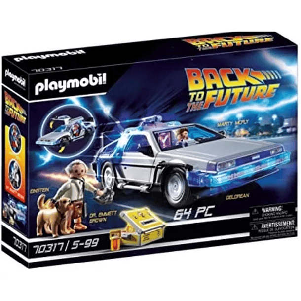 Delorean Back To The Future Playmobil 70317 1