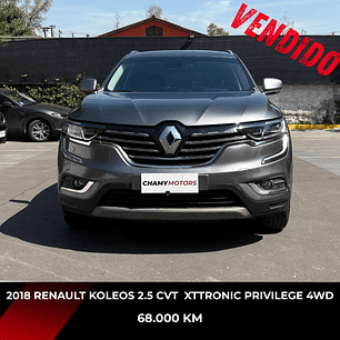  RENAULT KOLEOS 2.5 XTronic  PRIVILEGE 2018