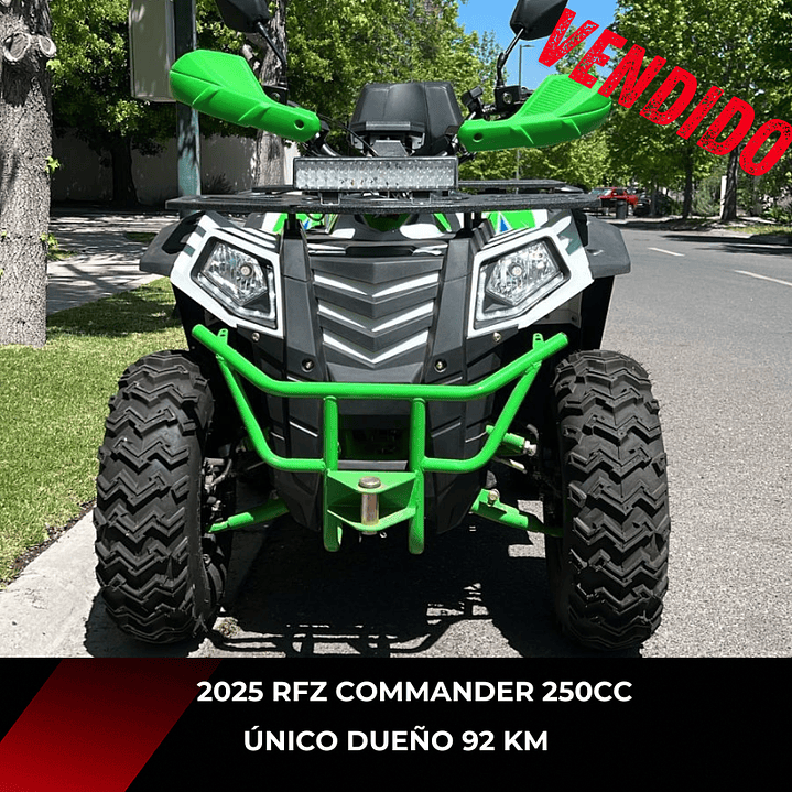 CUATRIMOTO RFZ COMMANDER 250CC 1
