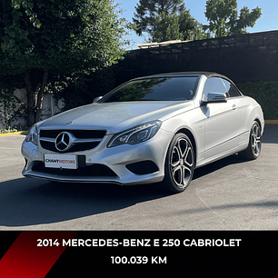 MERCEDES BENZ  E 250 CABRIOLET  2014