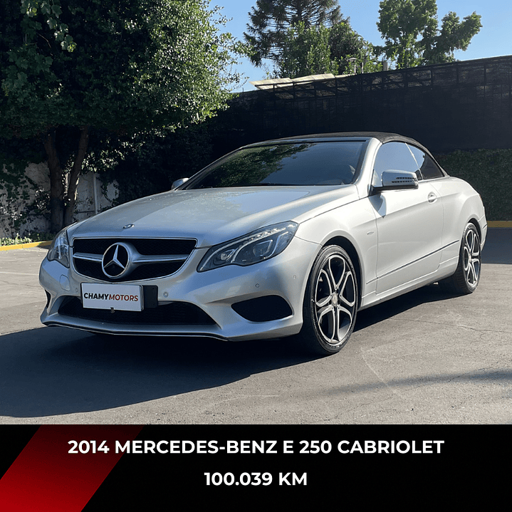 MERCEDES BENZ  E 250 CABRIOLET  2014 1