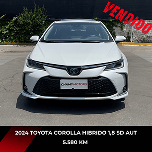 TOYOTA COROLLA HIBRIDO 1,8 SD AUT 2024 