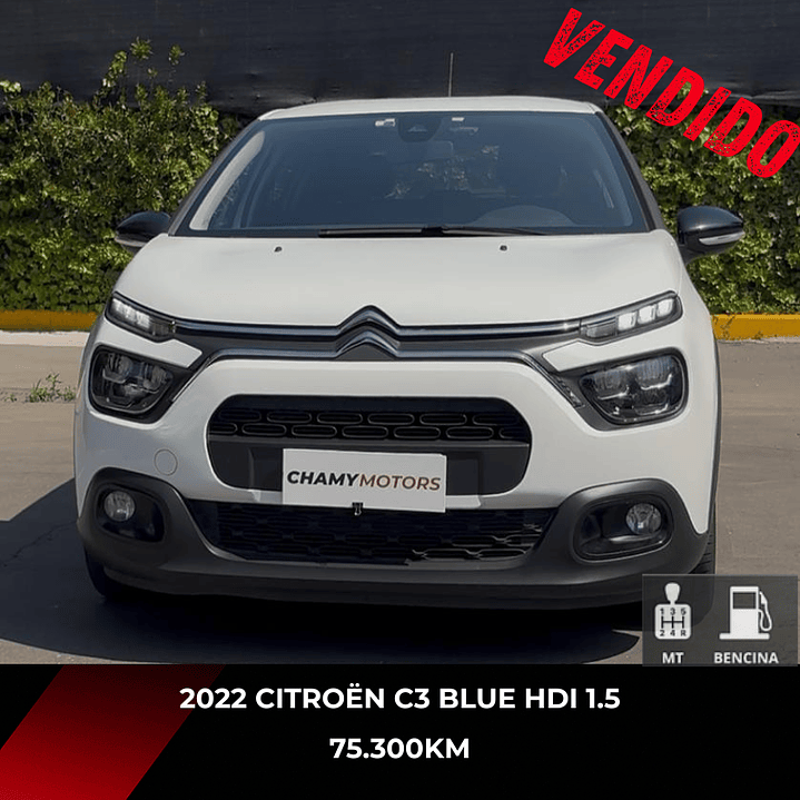 CITROËN C3 BLUE HDI 1,5 2022  1