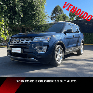 FORD EXPLORER 3.5 XLT AUTOMÁTICA 2016