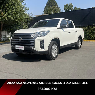 SSANGYONG MUSSO GRAND 2.2 4X4 FULL 2022