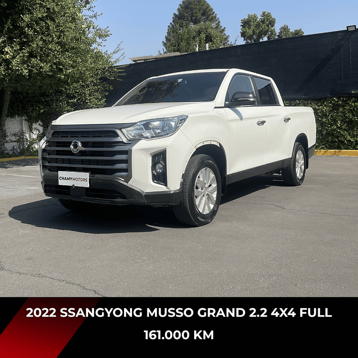 SSANGYONG MUSSO GRAND 2.2 4X4 FULL 2022 1