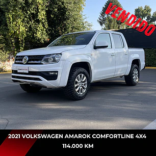 VOLKSWAGEN AMAROK COMFORTLINE 4X4 MT 2021