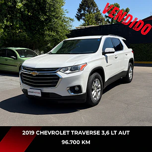 CHEVROLET TRAVERSE 3,6 LT AUT 2019