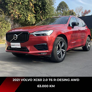 VOLVO XC60 T6 R-DESIGN AWD 2021