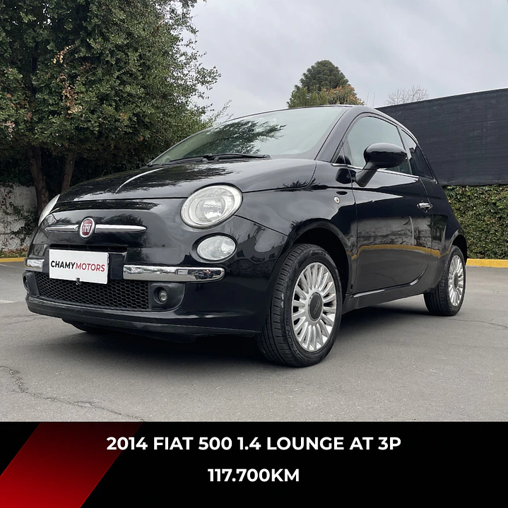FIAT 500 LOUNGE 1.4 AT 2014 AUTOMÁTICO 1