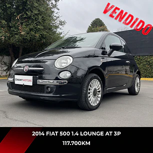 FIAT 500 LOUNGE 1.4 AT 2014 AUTOMÁTICO