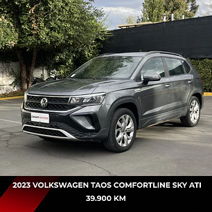VOLKSWAGEN TAOS COMFORTLINE SKY AT 2023