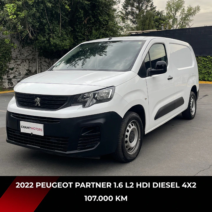 PEUGEOT PARTNER 1.6 L2 HDI DIESEL 4X2 90HP MT 5P 2022 1