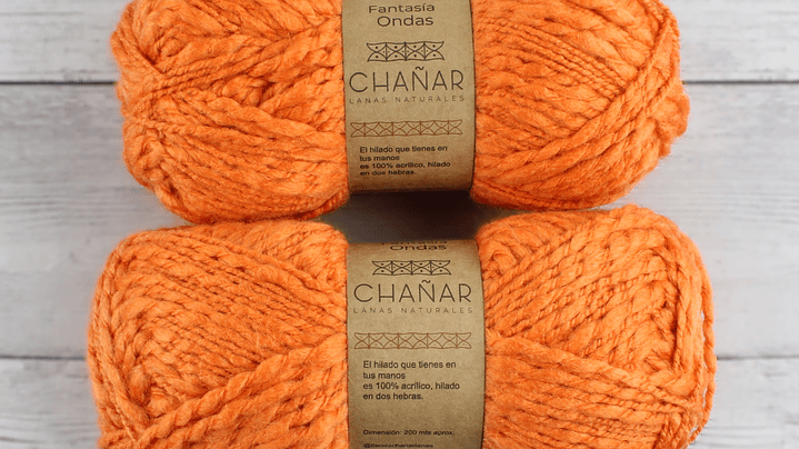 Fantasía Ondas Ocre 1