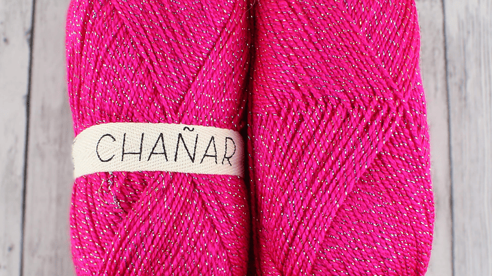 Acrílico Lurex Fucsia 1