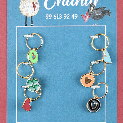 Marcadores de puntos corazones 1