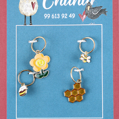 Marcadores de puntos abejita 2