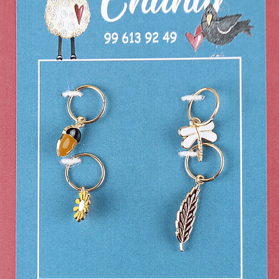 Marcadores de puntos Libélula