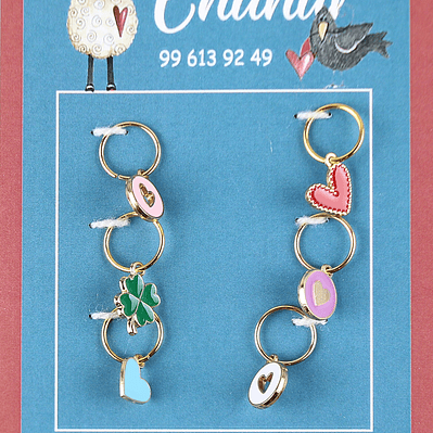 Marcadores de puntos corazones 3