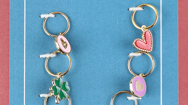 Marcadores de puntos corazones 3 1