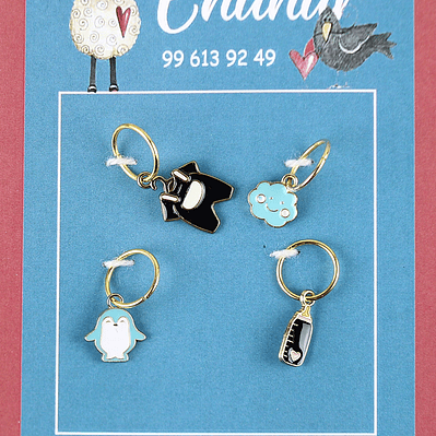 Marcadores de puntos bebé black