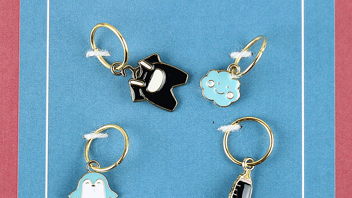 Marcadores de puntos bebé black 1