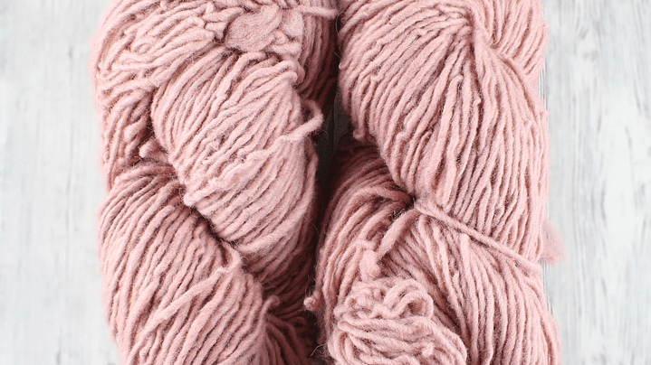 Hilada a mano Estirada Rosa Cuarzo 1