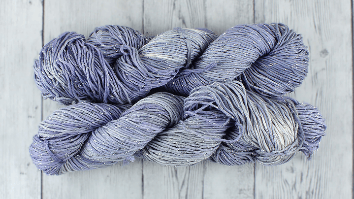 Algodon con Lurex Violet 1