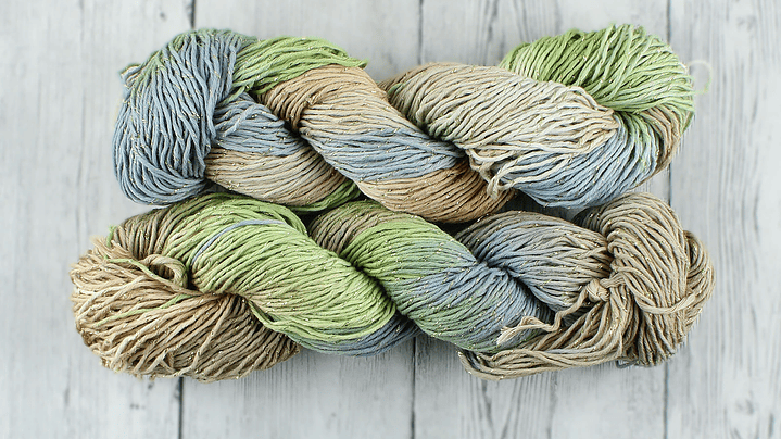 Algodón con Lurex Oro Paine 1