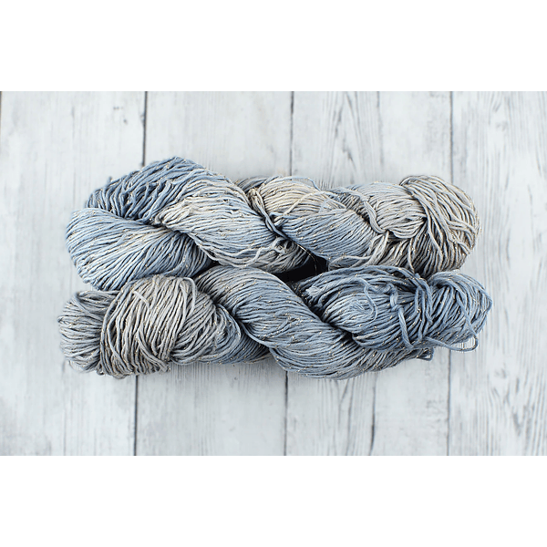 Algodon con Lurex Oro Acero