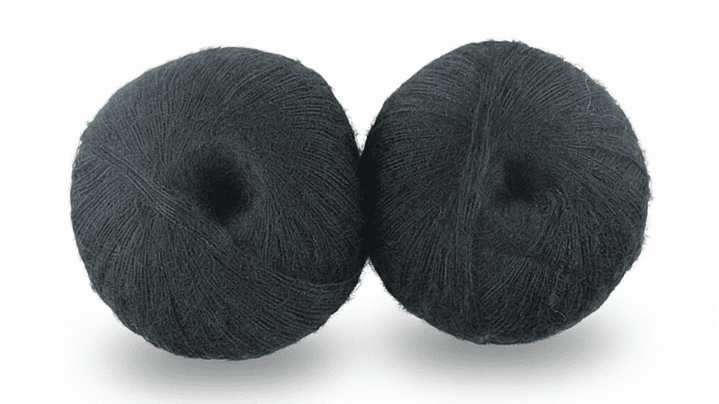 Mohair de Fantasia Black 1