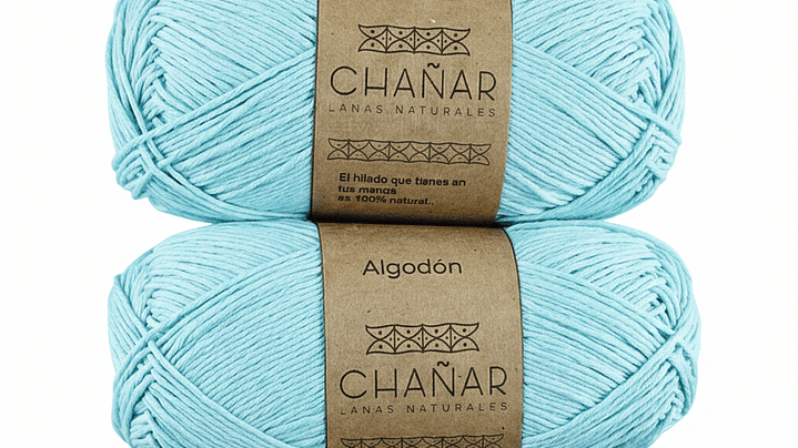 Algodón DK Turquesa 1