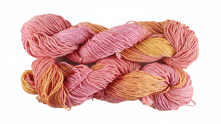 Algodón con Lurex Oro Coralina 1