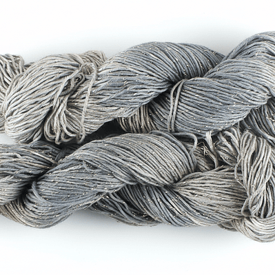 Algodón con Lurex Cuarzo Ahumado