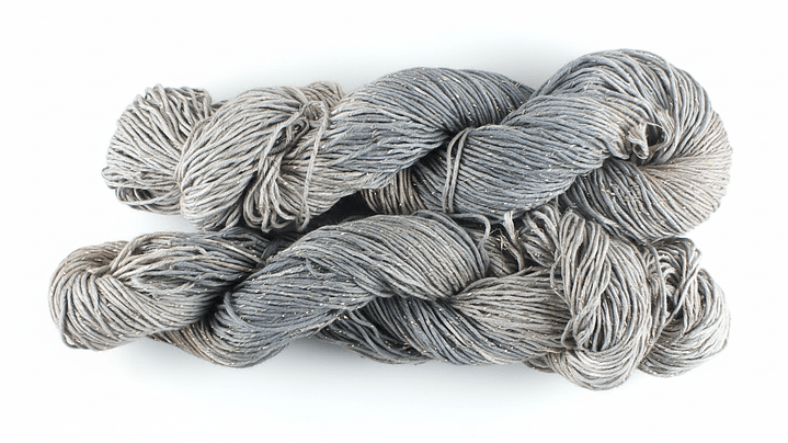 Algodón con Lurex Cuarzo Ahumado 1