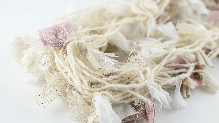 Lana Artística Mechitas Romance - Hilado Sustentable Hecho a Mano (50g) 2