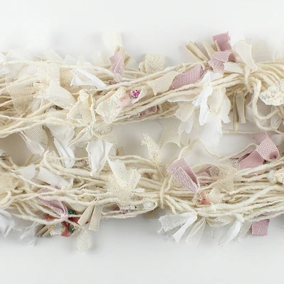 Lana Artística Mechitas Romance - Hilado Sustentable Hecho a Mano (50g)