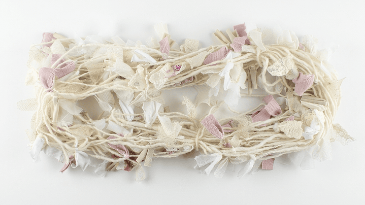 Lana Artística Mechitas Romance - Hilado Sustentable Hecho a Mano (50g) 1