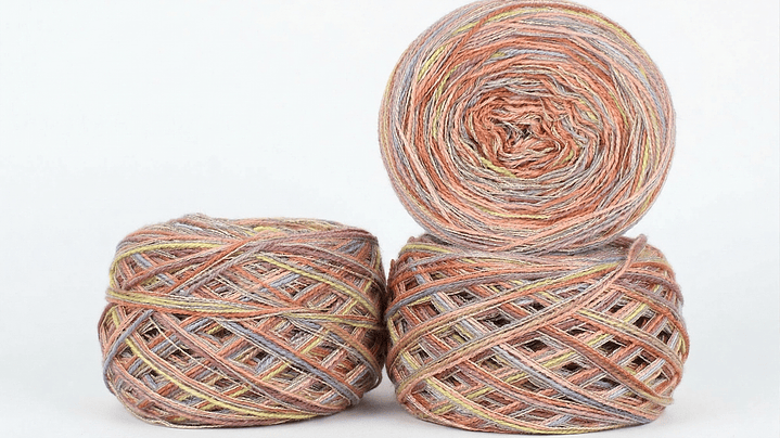 Set de Cakes Armony - Hilados Matizados con Lurex (300g) 1