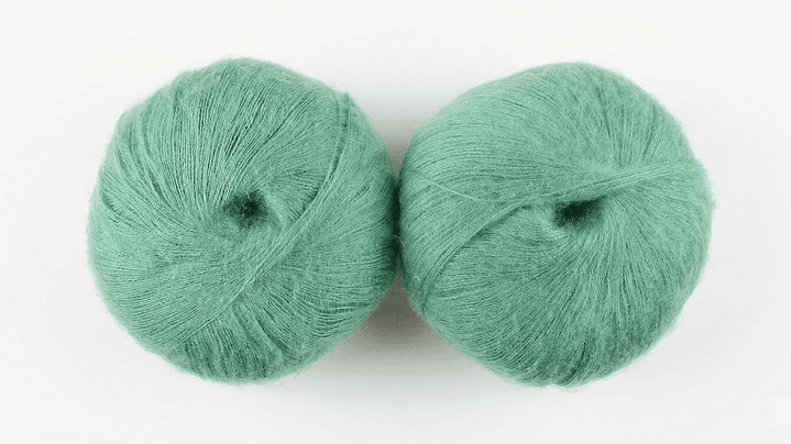 Mohair de Fantasía - Verde Manzana (50g) 1