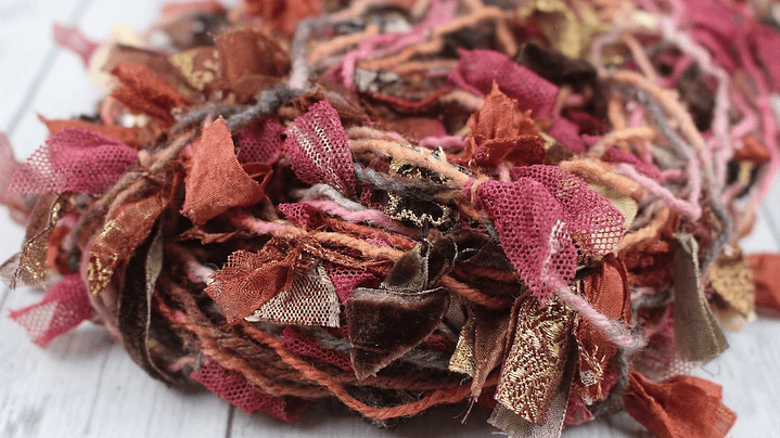 Lana Mechitas de Tela Atacama - Hilado Artesanal (50g) 2