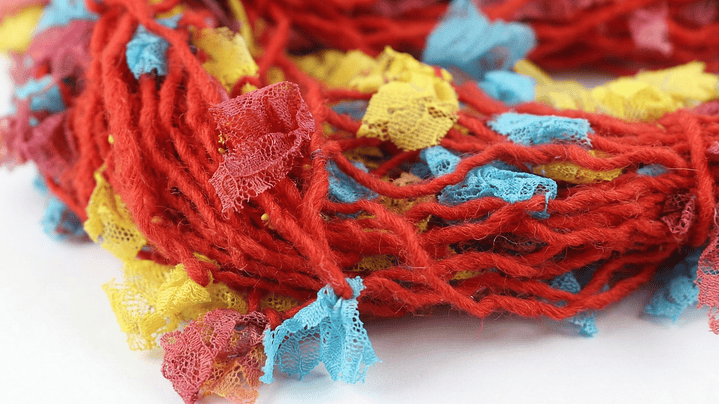 Lana Mechitas de Encaje Soleil - Hilado Artístico (50g) 2