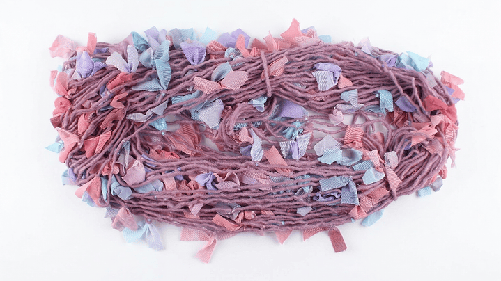 Lana Mechitas de Tul Candy - Hilado Artesanal (50g) 1