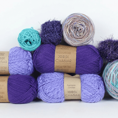 Kit de Tejido Cajita Morita - Mix de Texturas (600g)