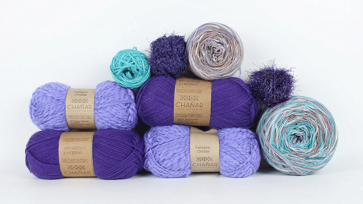 Kit de Tejido Cajita Morita - Mix de Texturas (600g) 1