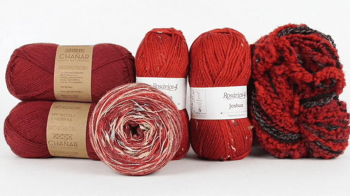 Cajita Caperucita: Kit de Hilados Premium en Rojo Intenso 1