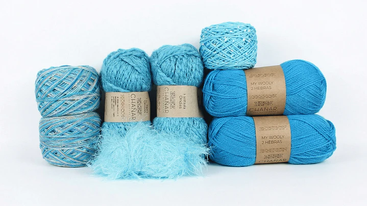 Kit de Tejido La Cajita Turquesa: Crea tu Sweater Favorito de Otoño (600g) 1